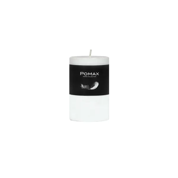Bougie blanc H8 cm I Pomax