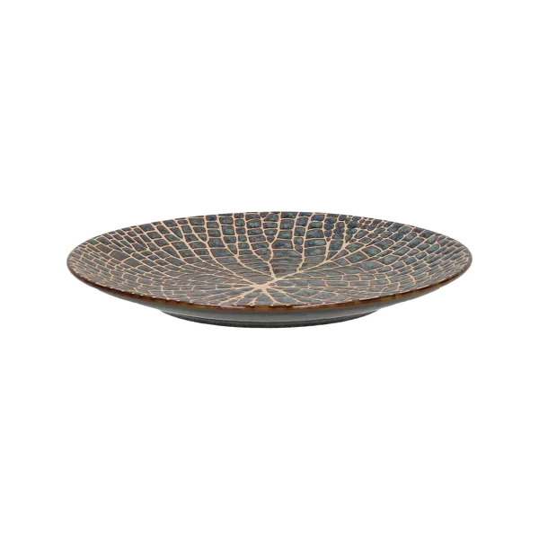 Assiette à dessert Lotus - bronze I Pomax